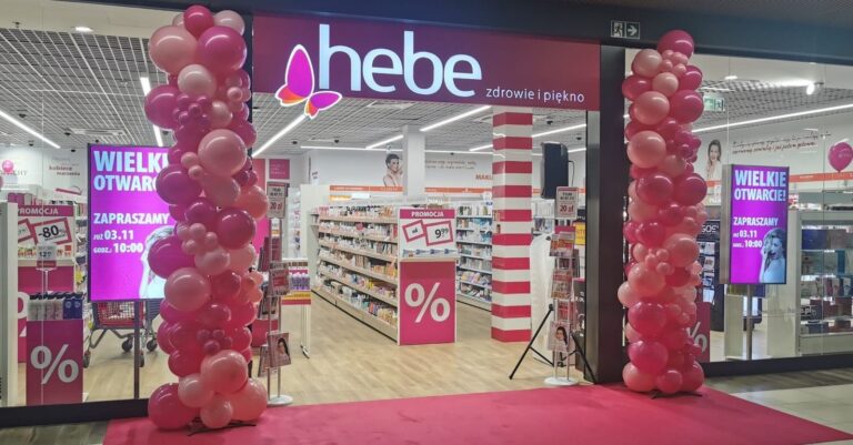 Pierwsza drogeria Hebe w Swarzędzu już otwarta!
