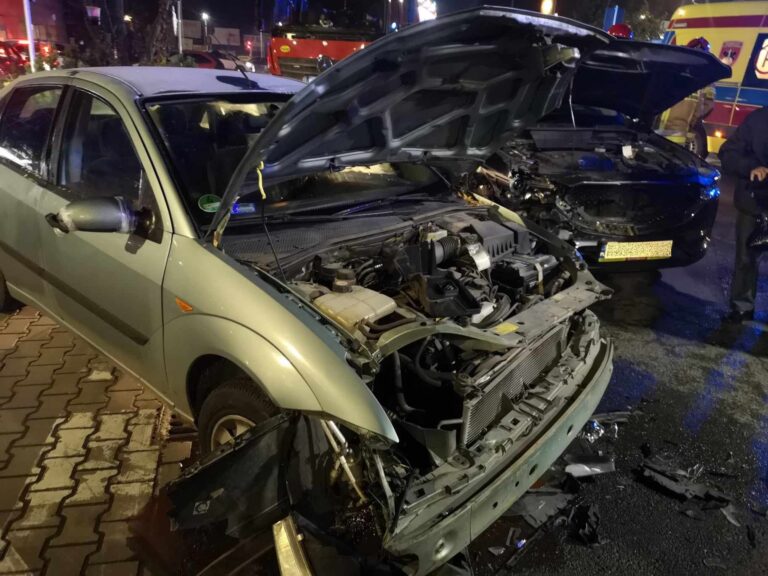 Groźne zderzenie na Poznańskiej