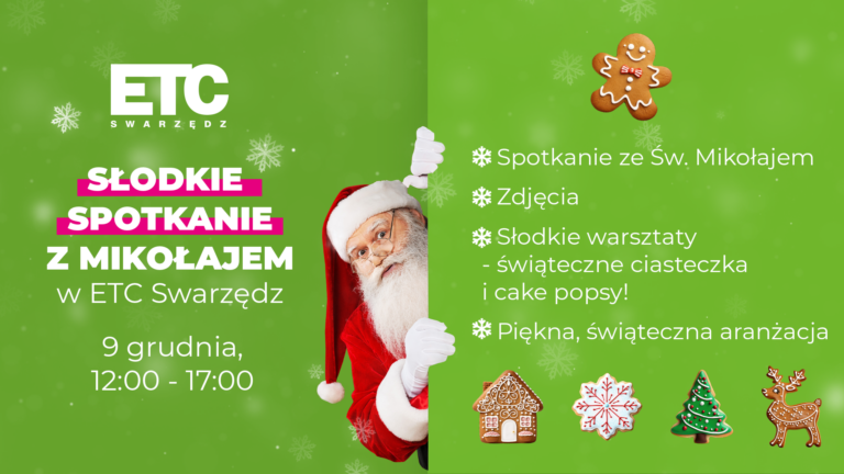 ETC Swarzędz zaprasza na spotkanie z Mikołajem!