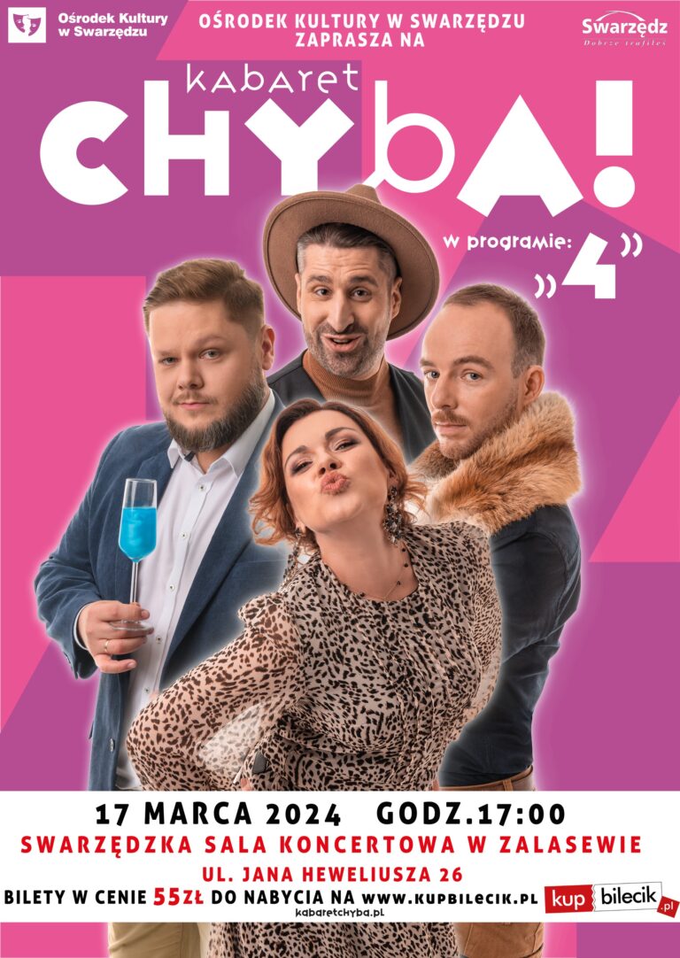 Do wygrania dwa bilety na Kabaret CHYBA!