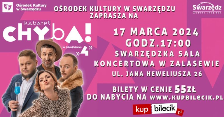 Wieczór pełen śmiechu z Kabaretem Chyba