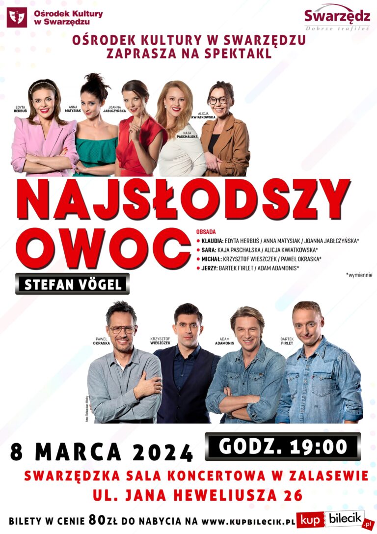 „Najsłodszy Owoc” już 8 marca!
