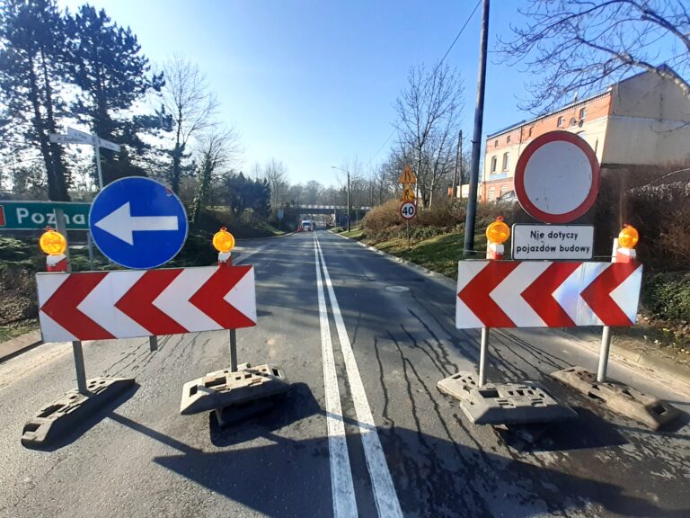 W poniedziałek zamknięty przejazd tunelem przy ul. Piaski