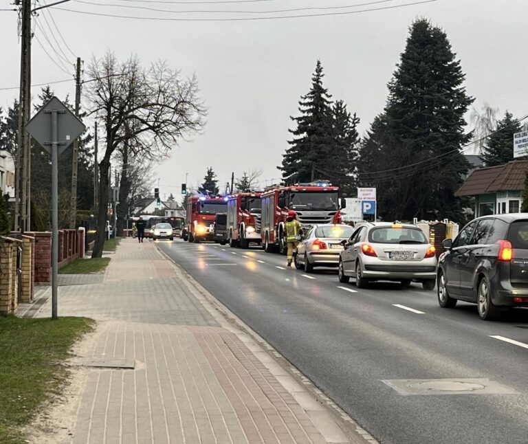 Zderzenie trzech aut na Kórnickiej