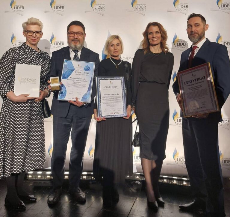 Swarzędz po raz 10. z Certyfikatem „Samorządowy Lider Edukacji”