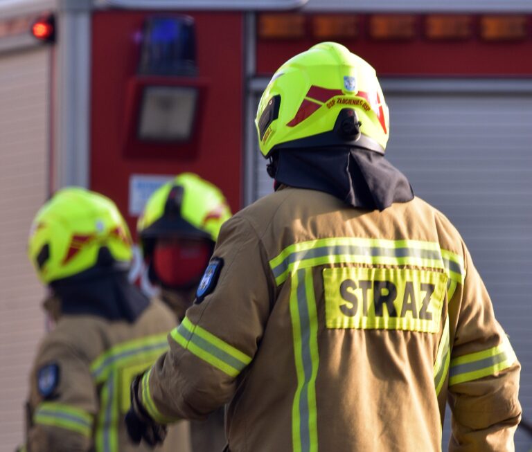 Płonął garaż w Paczkowie