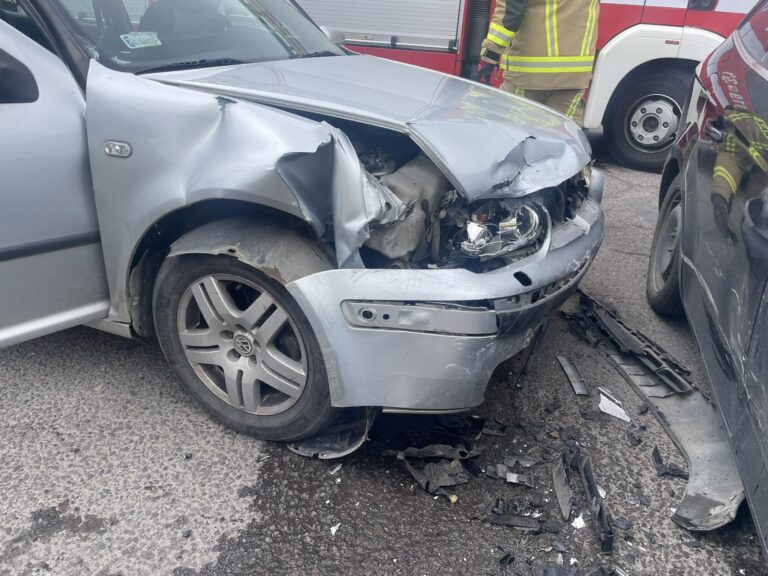 Kraksa na swarzędzkiej krzyżówce