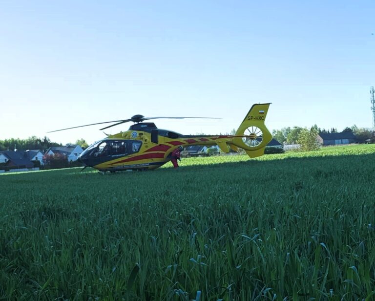 W Zalasewie lądował śmigłowiec LPRu