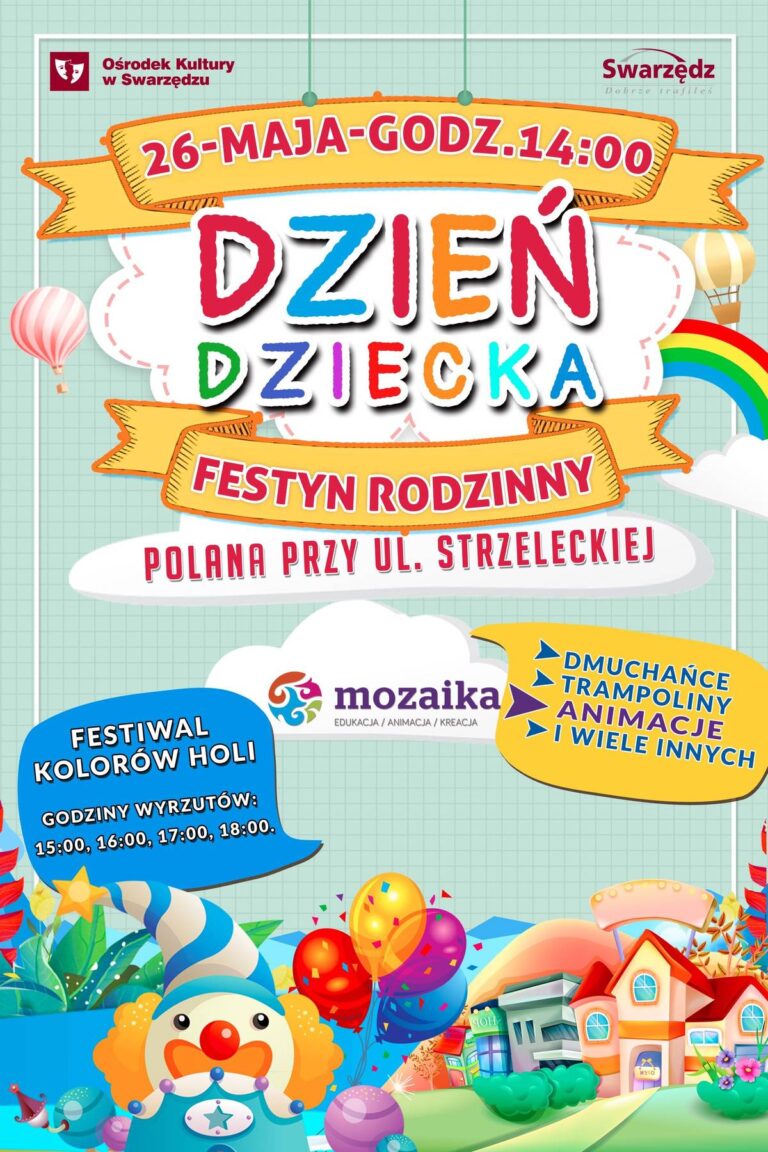 Atrakcje w Swarzędzu na Dzień Dziecka!