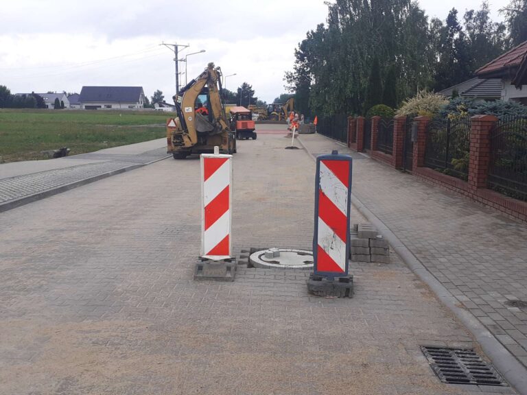 Trwa przebudowa Krańcowej w Gruszczynie