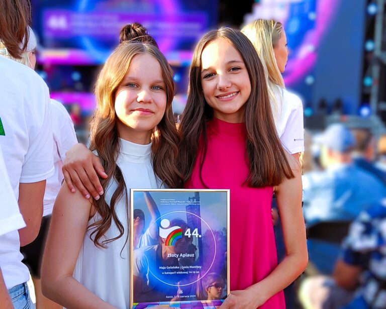Maja Golańska z Zalasewa ze Złotym Aplauzem!