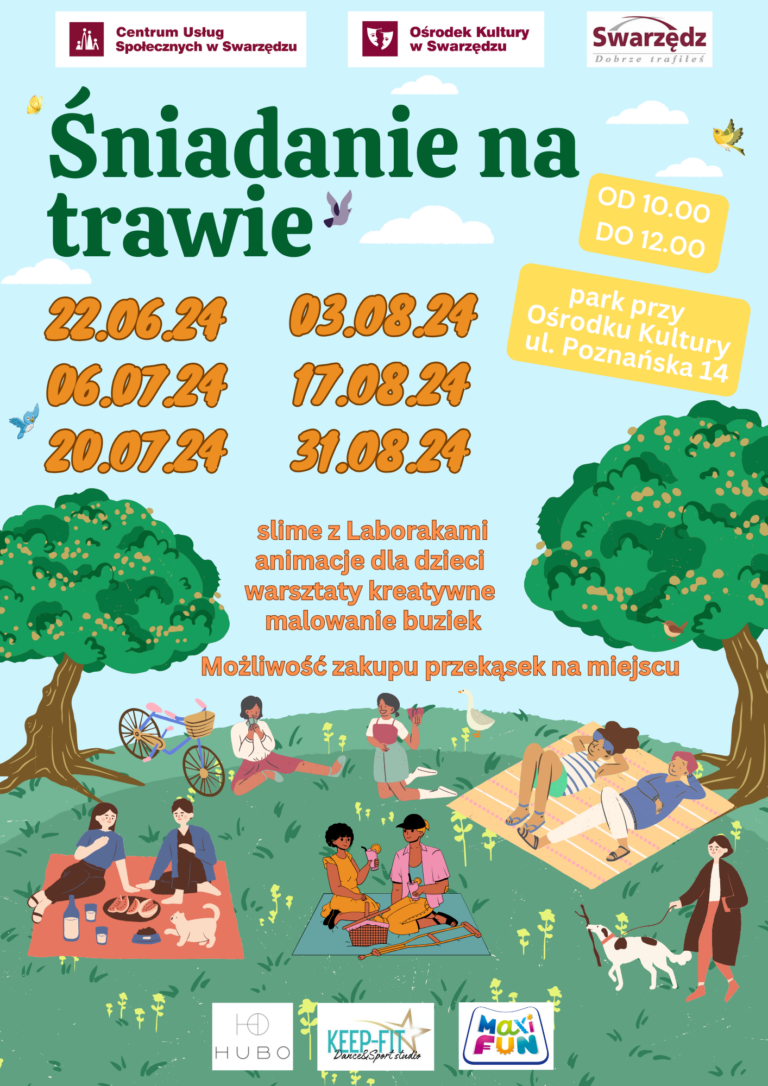 W Swarzędzu wraca „Śniadanie na trawie”!