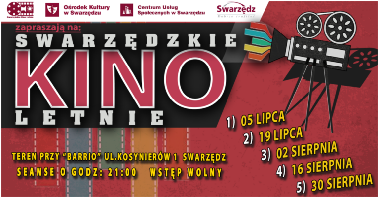 Swarzędz zaprasza na piątkowy seans kina letniego