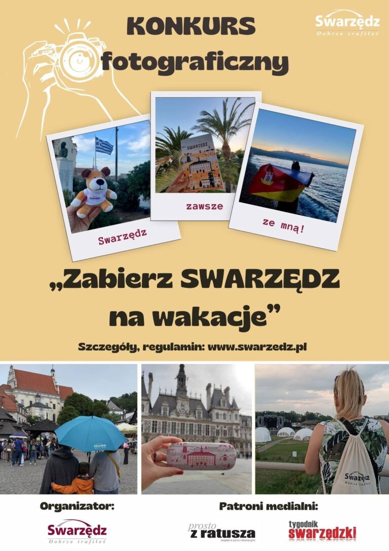Zabierz Swarzędz na wakacje! Weź udział w konkursie fotograficznym!