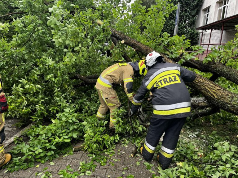 Usuwali skutki nawałnicy