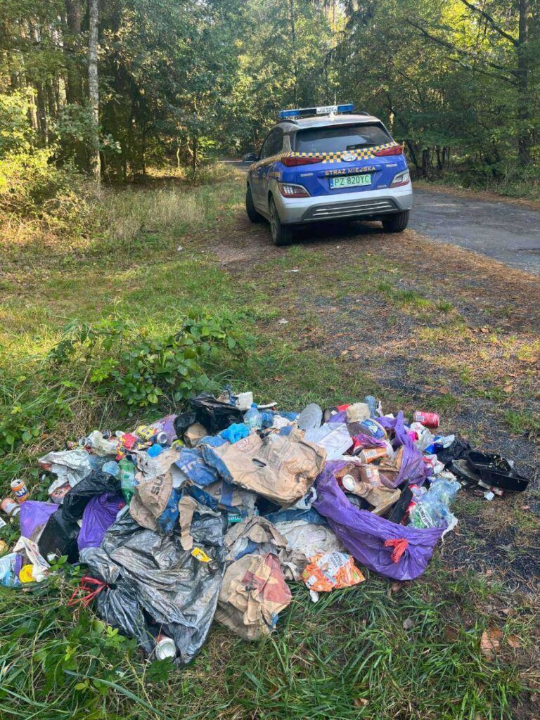 Swarzędzcy strażnicy namierzyli śmieciarza