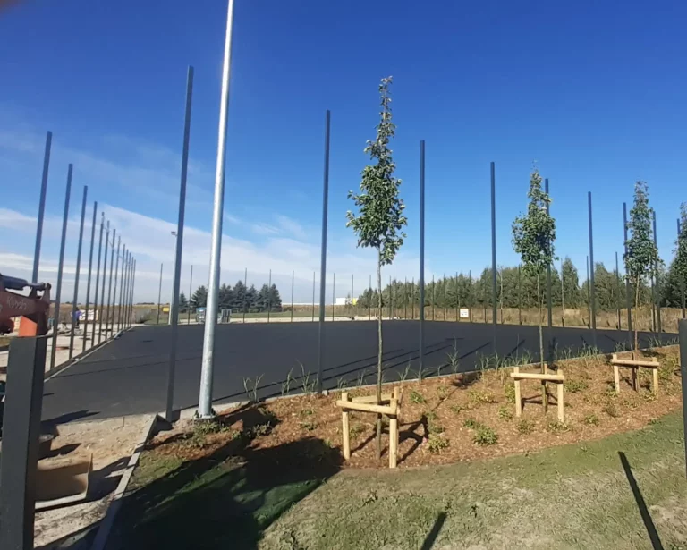 Boisko w Rabowicach prawie gotowe