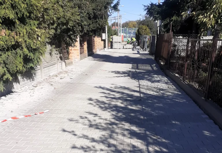 Swarzędzkie Zatorze już częściowo z nawierzchnią