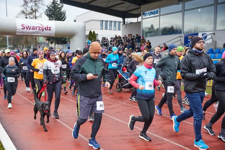 Swarzędzcy biegacze też wsparli WOŚP!