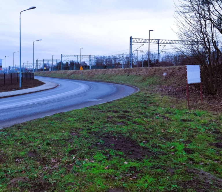 Swarzędz bliżej tunelu w ul. Tabaki