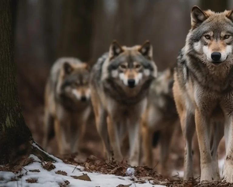 Wataha wilków namierzona w Wierzonce!