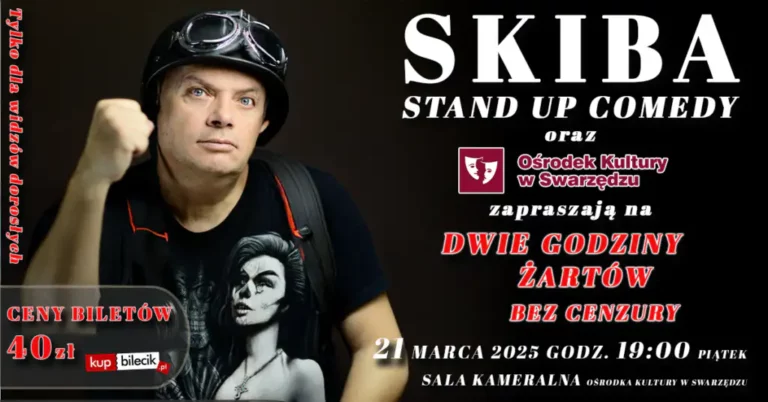 Stand Up Krzysztofa Skiby w Swarzędzu!