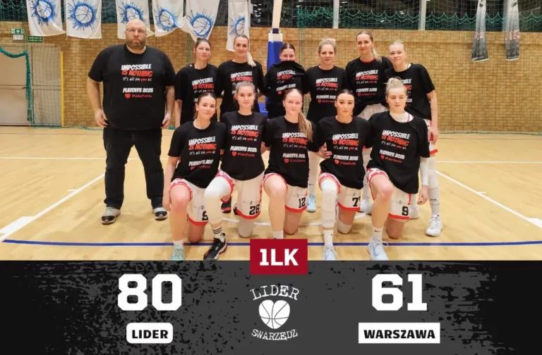 1-1 swarzędzkich Liderek w fazie Play-Off