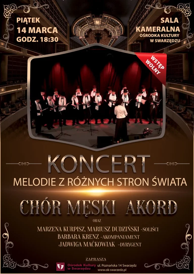 W Swarzędzu zabrzmią melodie z różnych stron świata