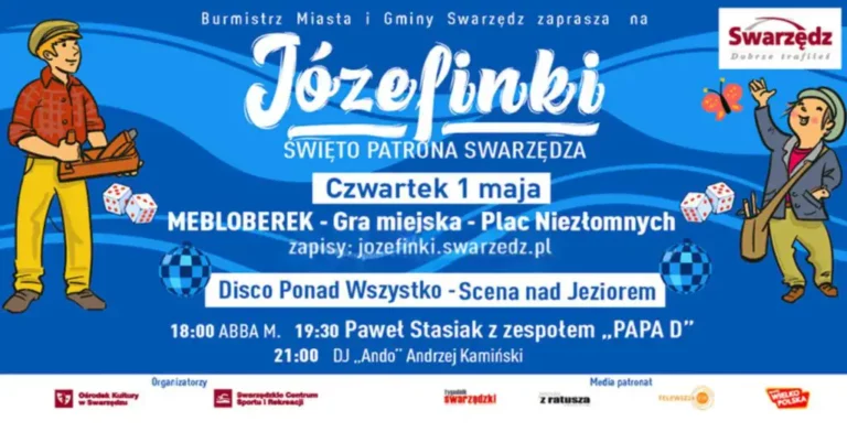 Swarzędz z majowymi Józefinkami: Mebloberkiem i hitami dyskotekowymi!