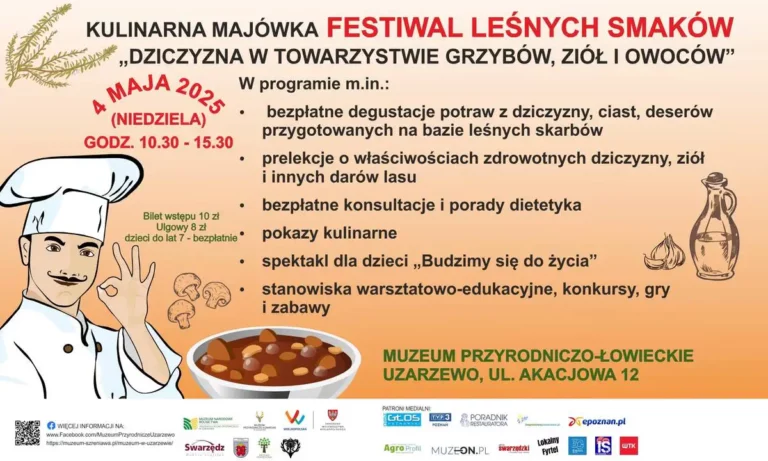 Kulinarna majówka w uzarzewskim Muzeum!