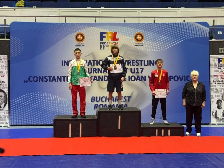 Oliwier Białasik na podium w Bukareszcie!