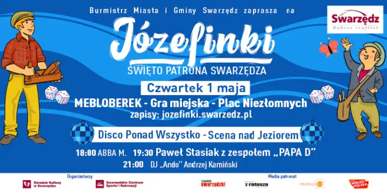 1 maja Swarzędz zaprasza na Józefinki!