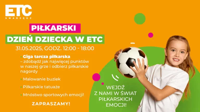 Piłkarski Dzień Dziecka w ETC Swarzędz!