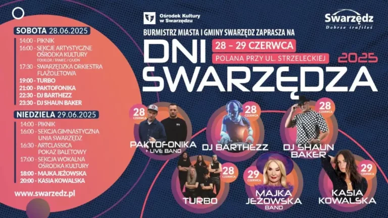 W sobotę rozpoczynają się Dni Swarzędza!
