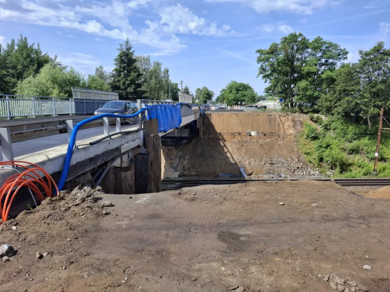 Stary wiadukt wyburzony!