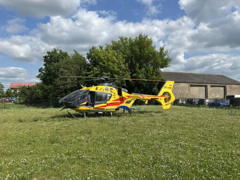 W Zalasewie lądował śmigłowiec LPR