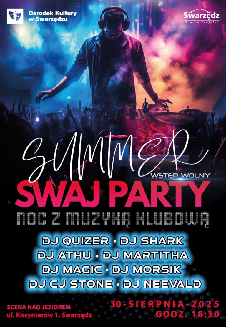 Summer Swaj Party w Swarzędzu na zakończenie lata!