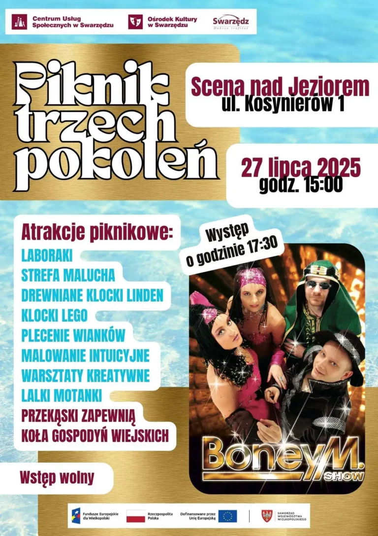 Piknik w Swarzędzu dla trzech pokoleń