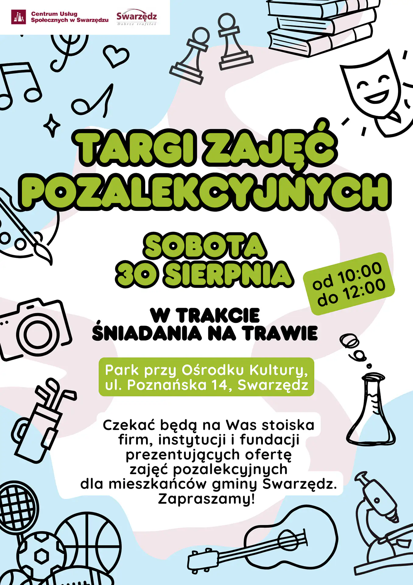 Targi zajec pozalekcyjnych 2025 plakat Tygodnik i Portal Swarzedzki