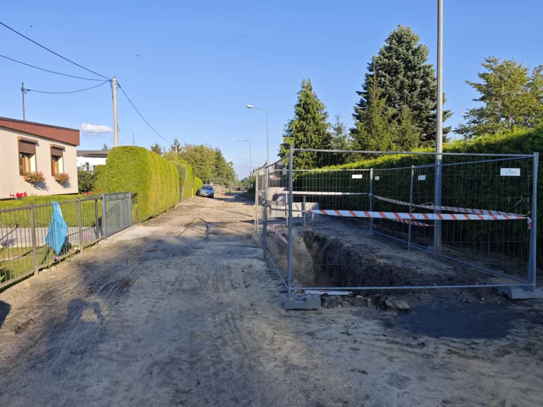Trwa przebudowa ul. Braterskiej w Paczkowie