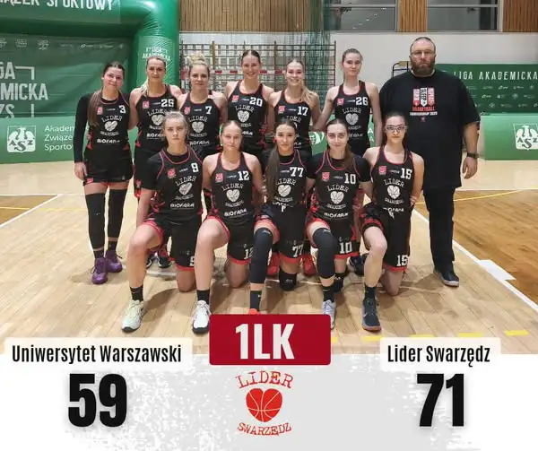 Cenna wygrana Liderek w Warszawie