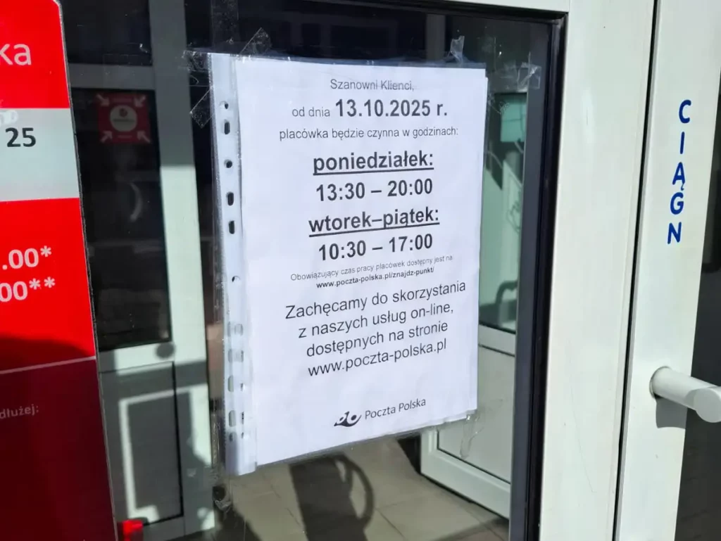 Pocztowy dramat w Swarzędzu! 2 poczta 3 Tygodnik i Portal Swarzedzki