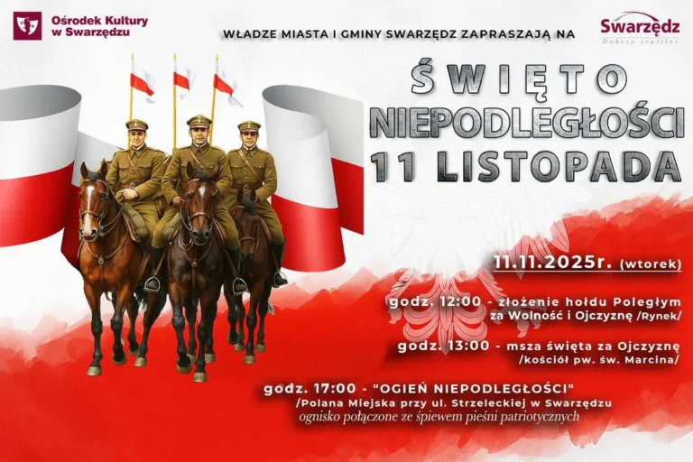 Swarzędz uczci Święto Niepodległości!