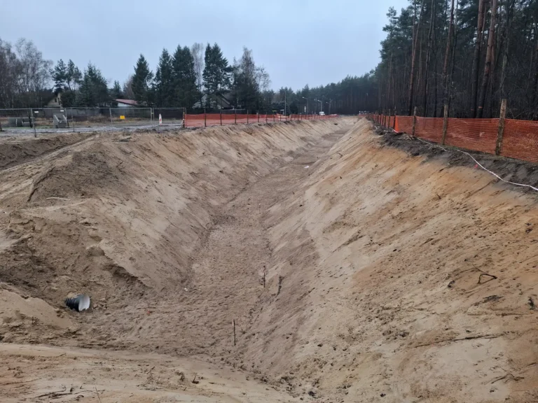 Zbiornik w Gruszczynie prawie gotowy!