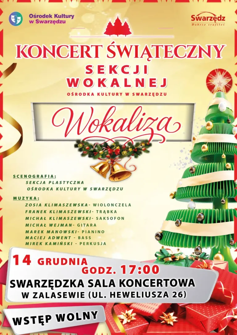 W najbliższą niedzielę Koncert Świąteczny w Zalasewie!