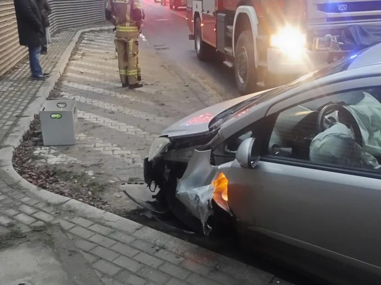 Groźny wypadek w tunelu w Kobylnicy!