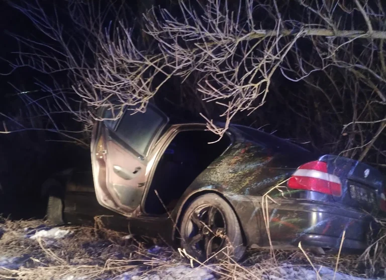 Jazda zakończona w kobylnickim rowie