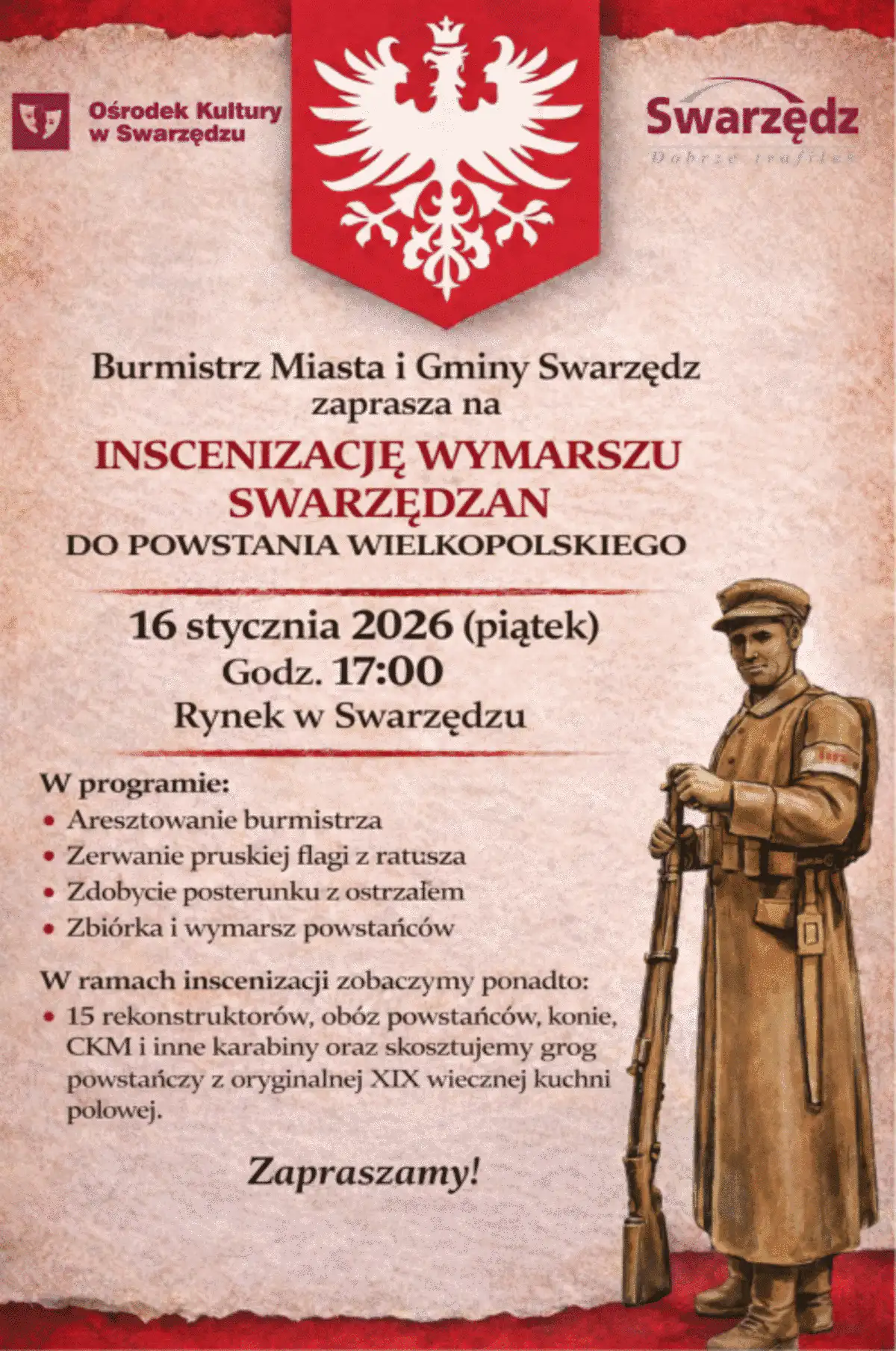 powstanie plakat Tygodnik i Portal Swarzedzki