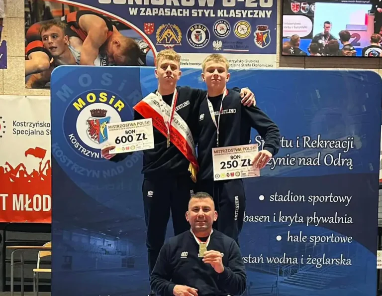 Swarzędzki zapaśnik Mistrzem Polski Juniorów!