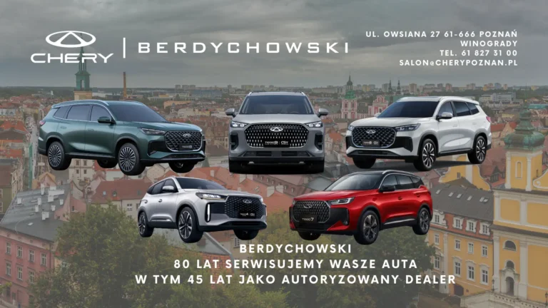 Ostatnie chwile wyprzedaży rocznika w Chery Berdychowski Poznań!